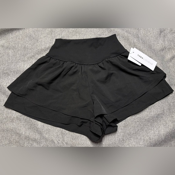 Yogalicious Black Women's Skorts - Picture 5 of 8